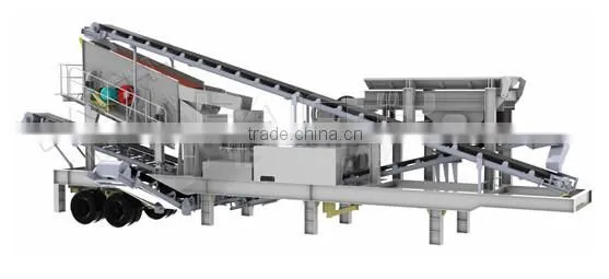 ceramic line / stone crushing line jaw crusher