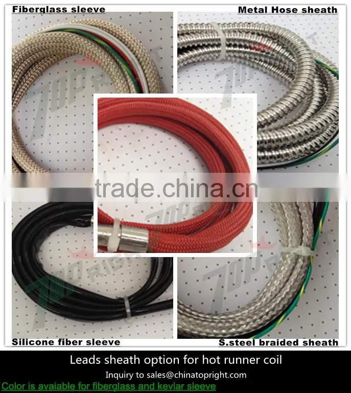 Hot Runner coil heating element heater For Injection Moulding Machine