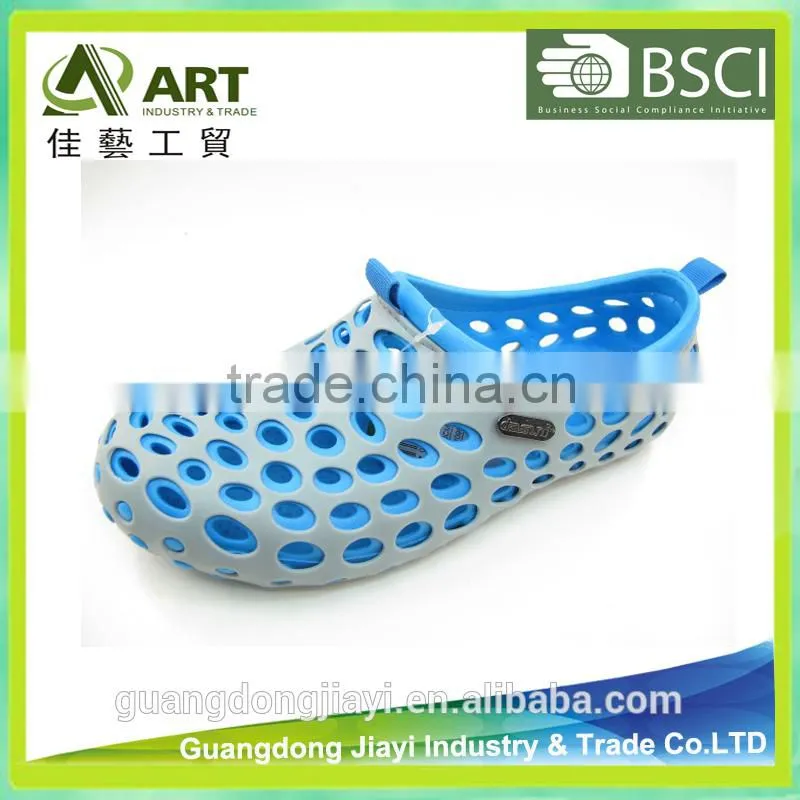 2016 Brand Men Casual PVC Garden Shoes Summer Clogs Sandals Warrior Hole