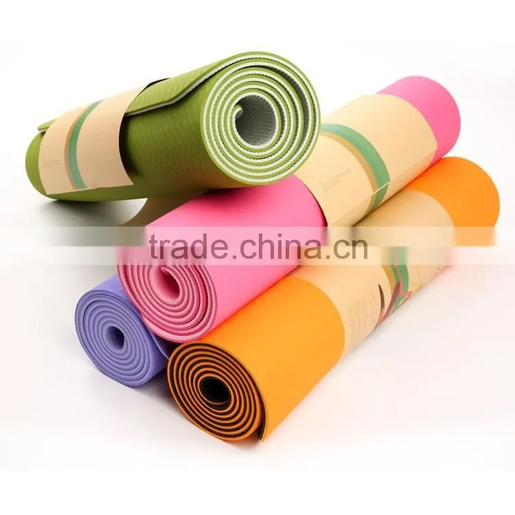 Cheap Retail 0.6m Portable Yoga Mat tpe