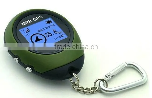 Personal Mini GPS Tracker Location Finder with Display Screen and Keychain