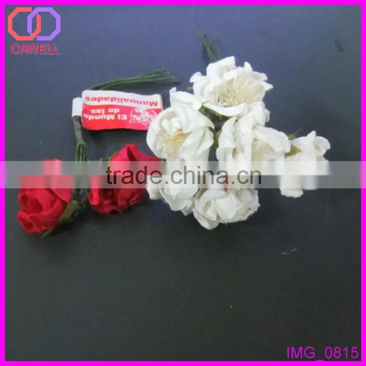 mulberry paper rose