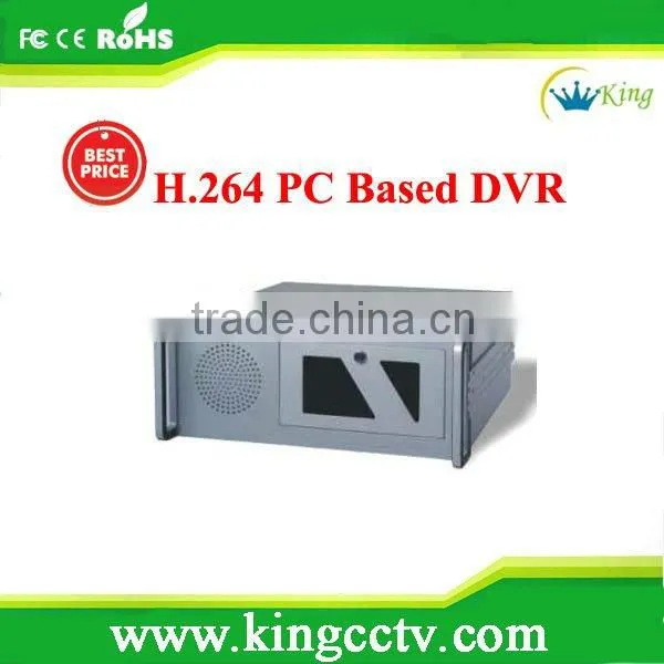 High quality PC Based DVR HK-DVR 816H 832H 864H 16 32 64 ch dvr system VEC1604FB