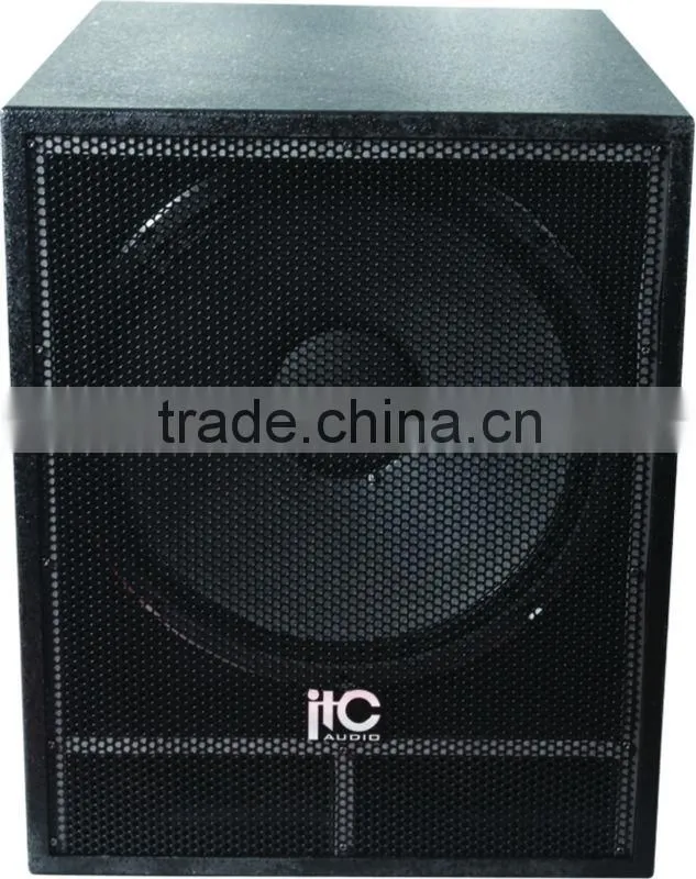 Hottest China professional 18" subwoofer speaker box
