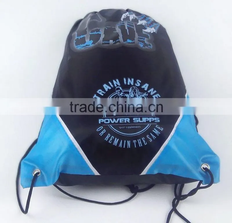 Handy Promotional Sports Backpack Bag Drawstring Reflective Bag