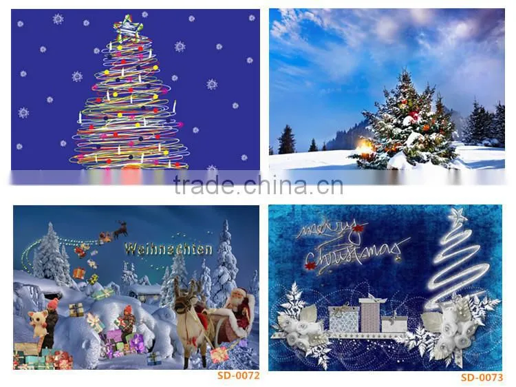 New arrival Christmas painting images party decorations
