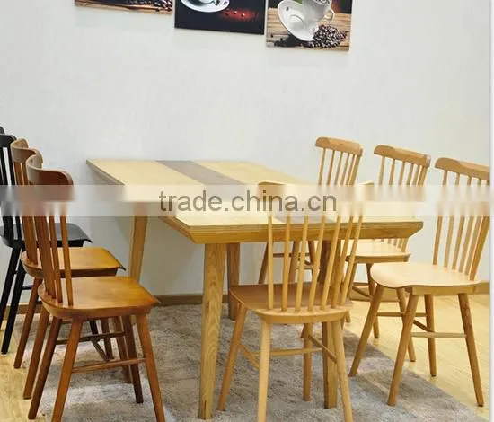 classic modern windsor solid wood dining chair