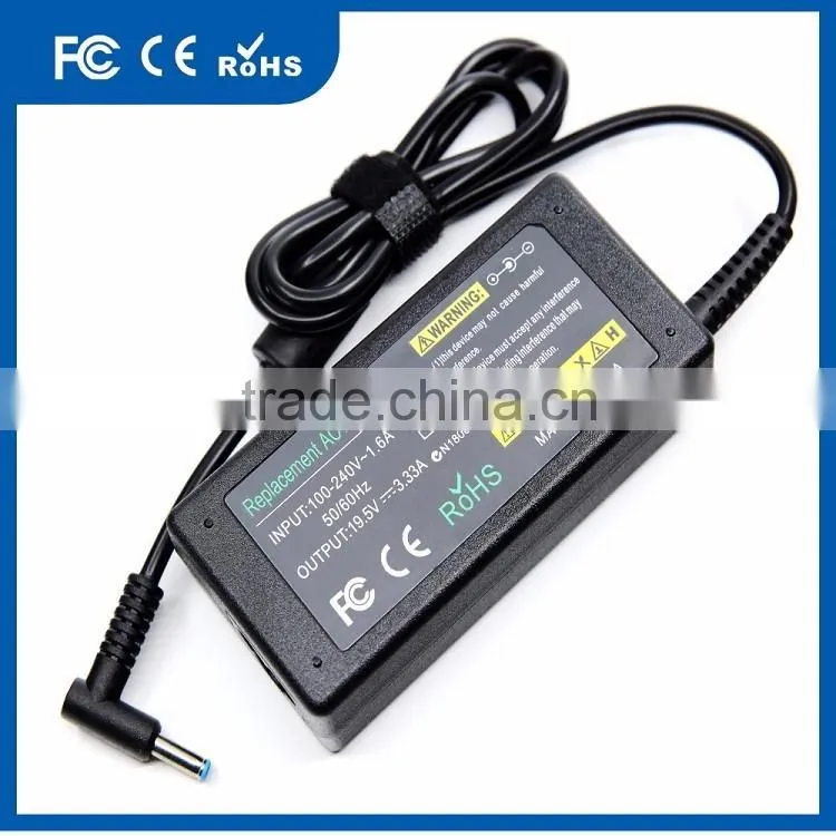 Guangzhou Adapter 19.5V 3.33A 4.5X3.0MM Notebook Power Supply Adapter