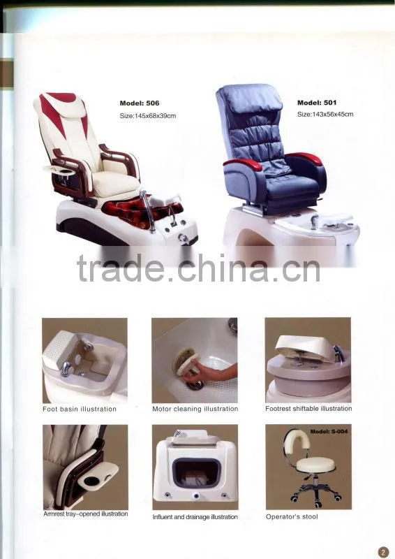 High quality Pedicure chair with UL approval