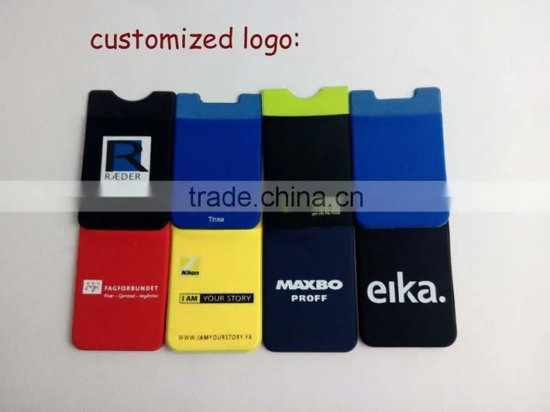 customized decorative cell phone sticker card holder,direct manufaturer