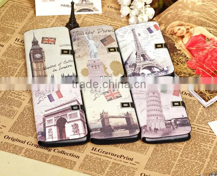 For Samsung Galaxy Mega 6.3 i9200 Leather Wallet Flip Stand Case Cover + Protector