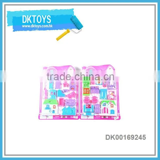 Mini Size Non-toxic Safe Plastic House Furniture Toy