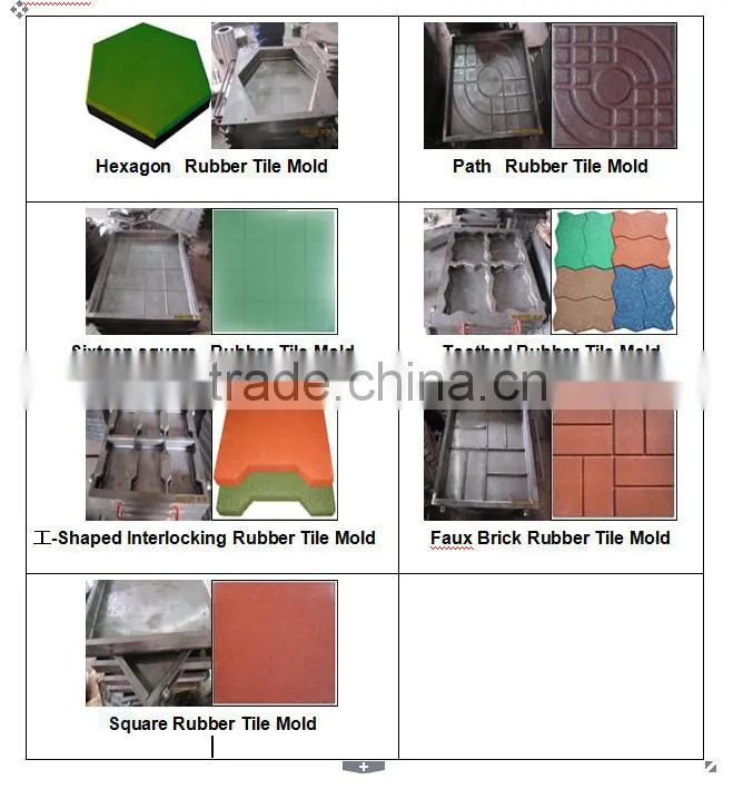 XLB-550*550*4 rubber floor mat making machine / rubber flooring tiles vulcanizing press
