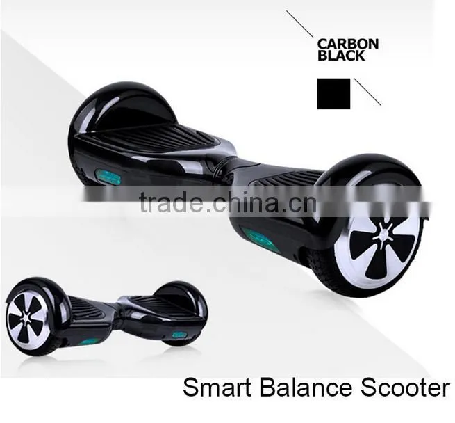Black Self Balancing Scooter Hoverboard Swegway Style Bluetooth LED Including Samsung Battery