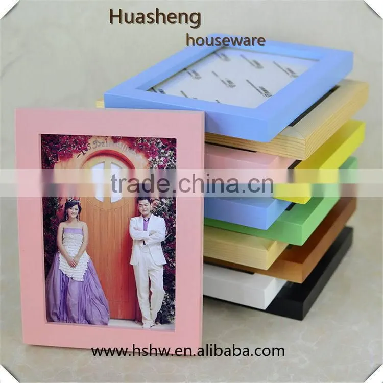 Durable new style girl princess soft plastic photo frame