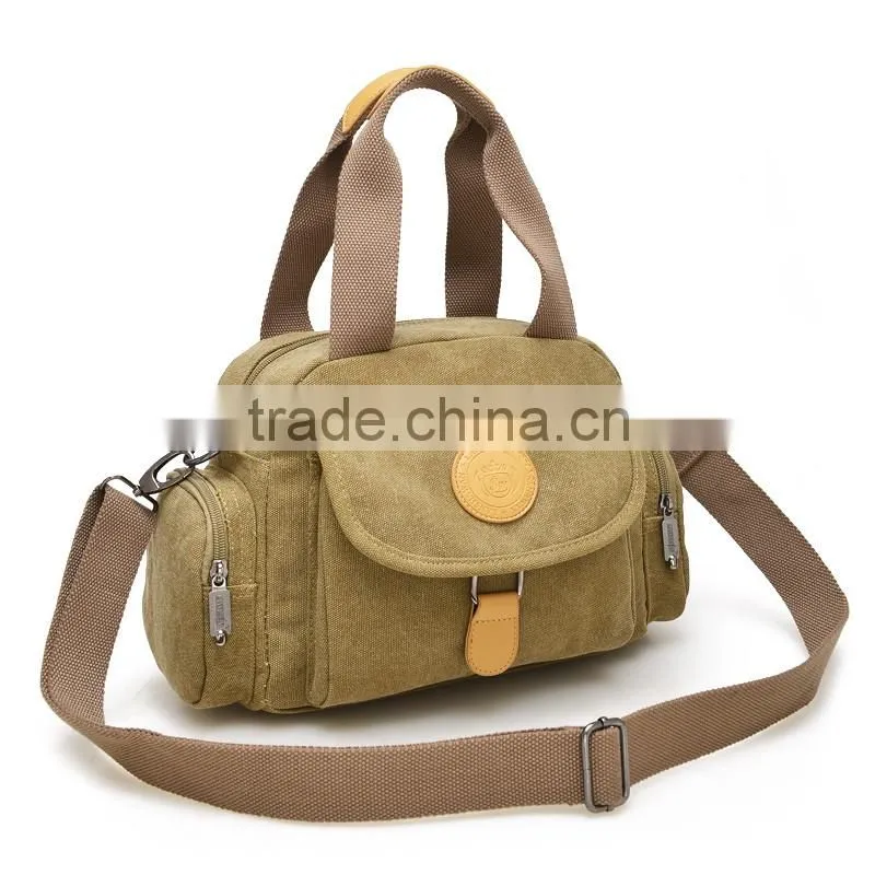 cutom made canvas shoulder bag sling bag for women 8000#