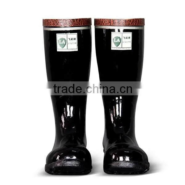 Safety Rubber Rain Boots with Steel Toe