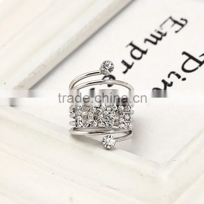 Fashion premier jewelry star love wedding rings