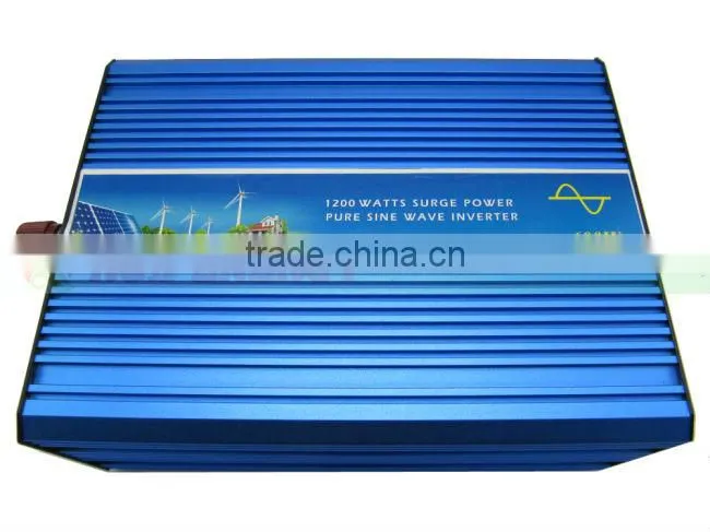 300w wind turbine generator 6 PCS blades for homes+wind/solar hybrid controller(LCD display)+600w off grid inverter