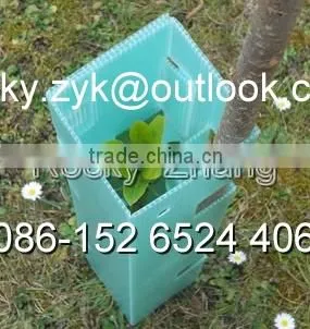 strong PP corrugated tree guards tree protection