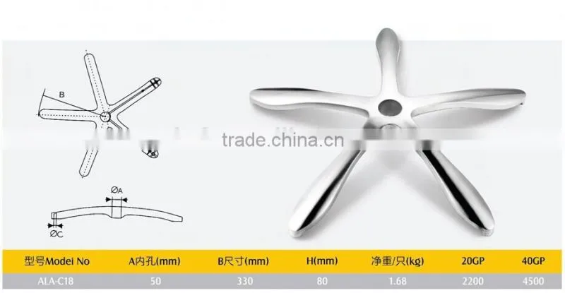 2015 high quality, popular design,Office Chair Base ALA-C18