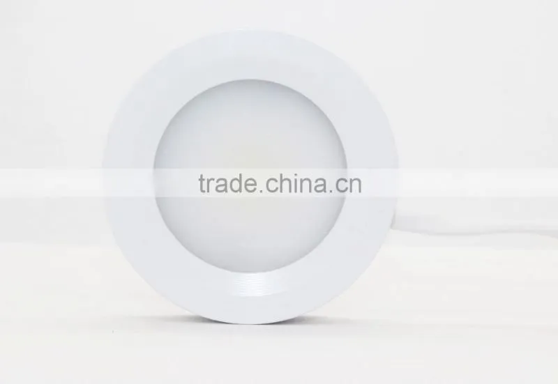 12VDC 3.5W Round LED Puck Light White housing
