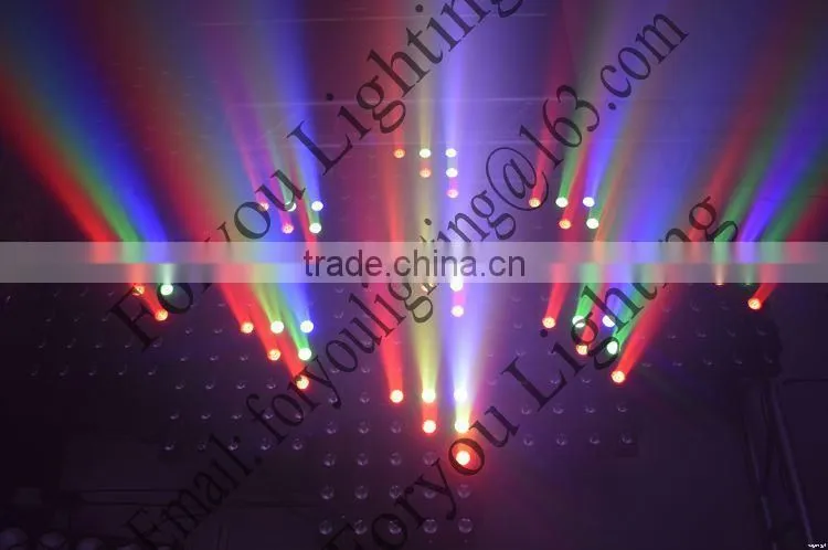 Economic latest 25*10w rgbw 4in1 leds new effect led matrix disco light