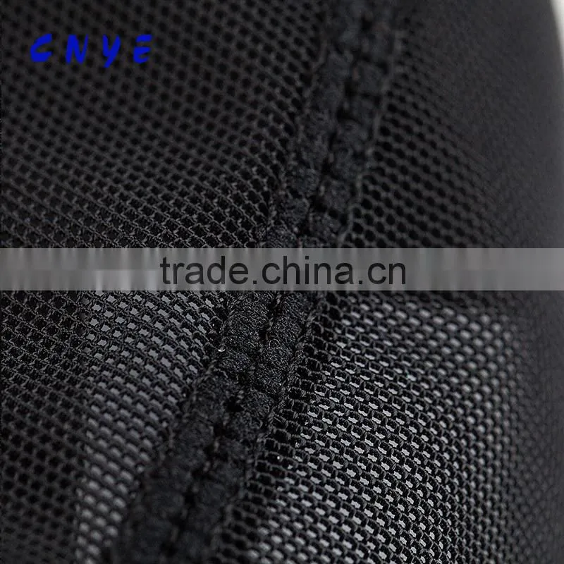 CNYE comfortable breathable elastic net new design mens swimming cap pure color black caps fashion swimming goods