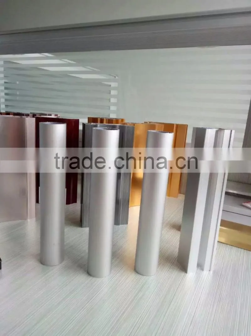 Whosale price aluminum extrusion anodizied acid sand profiles for industrial use