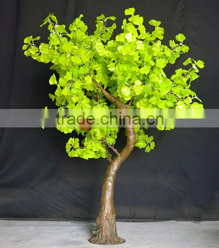 2m led ginkgo leaf outdoor tree up lights