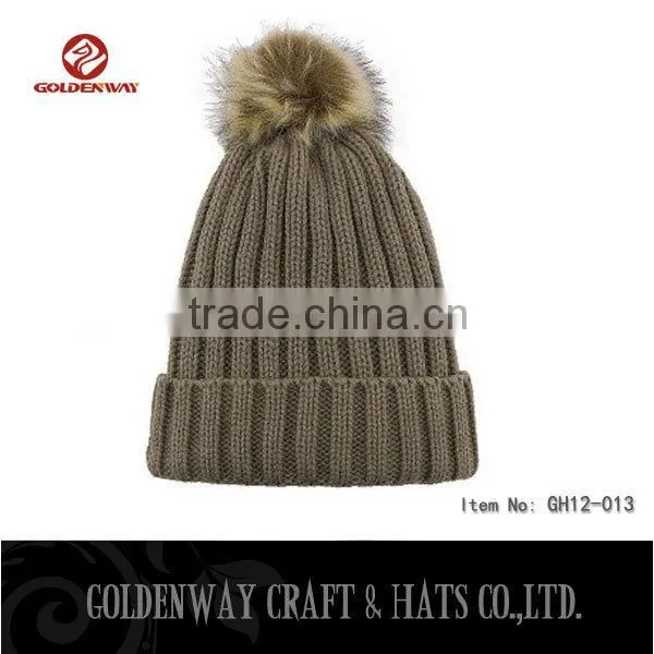 Fashion man beanie hats with woven logo
