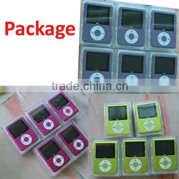 claasic promotion cheap hot mp3 MP4 digital Player With Cross Buttons 4GB manual promotion MP4