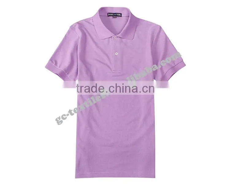 Hot Sell Newest 100% Cotton Women's Plain Polo Shirt
