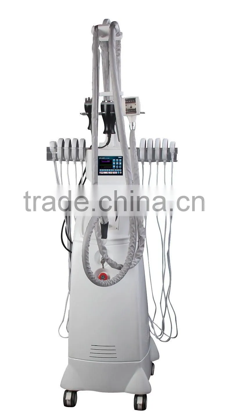 best rf skin tightening face lifting machine Cavitation+RF+vacuum+lipo laser
