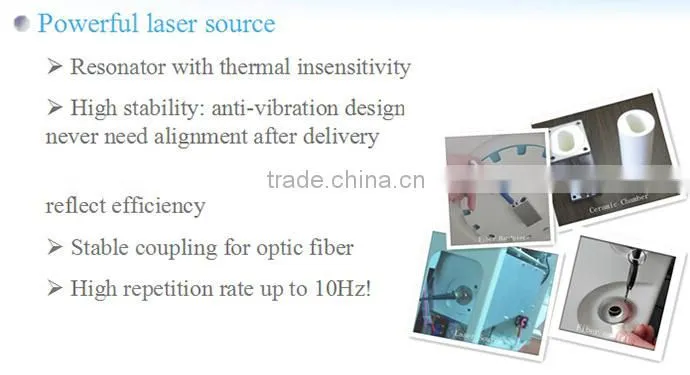 Korea Technology Portable Nail Fungus Treatment Fiber 1064nm Nd Yag Laser with Teaching Video