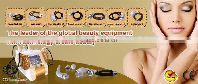Professional cavitation body sculpting and radio frequency skin tightening equipment