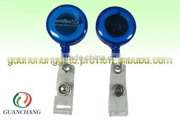 metal yoyo badge with metal hook