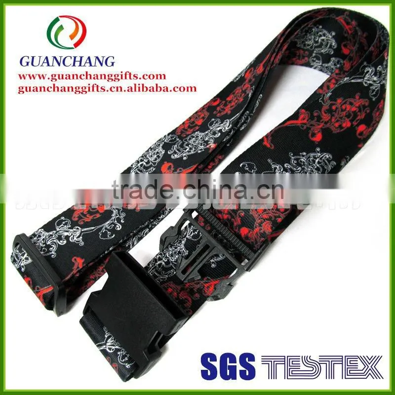 personalised luggage straps