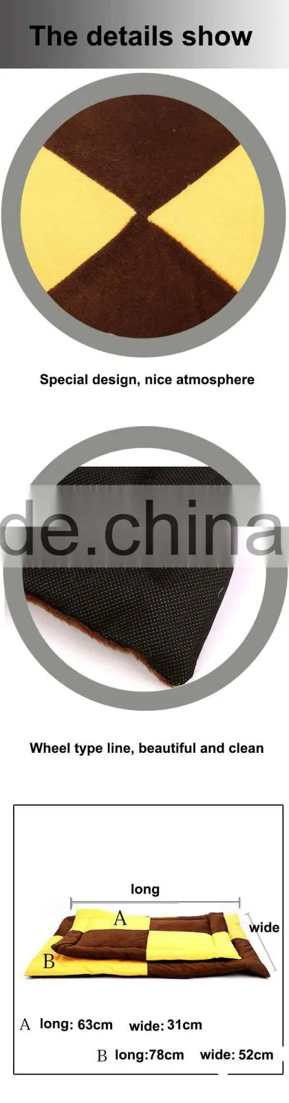Low MOQ cozy luxury corduroy pet cushions