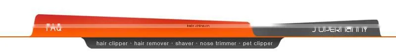 2017 hot sell electronic shaver fabric shaver water proof hair clipper