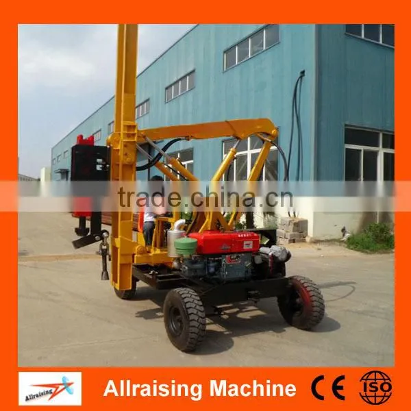 Highway Guardrail hydraulic static pile driver