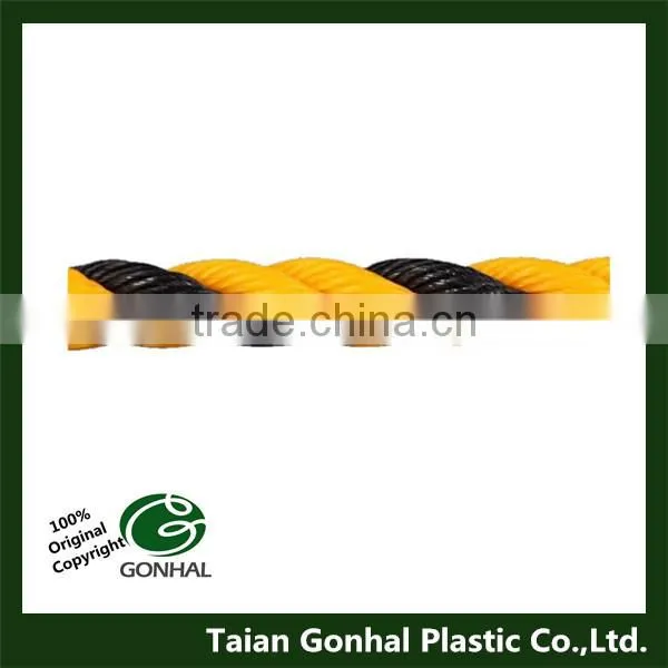 Gonhal High Quality 3 Strands Twisted Polyethylene 9mmx200m Mark Rope