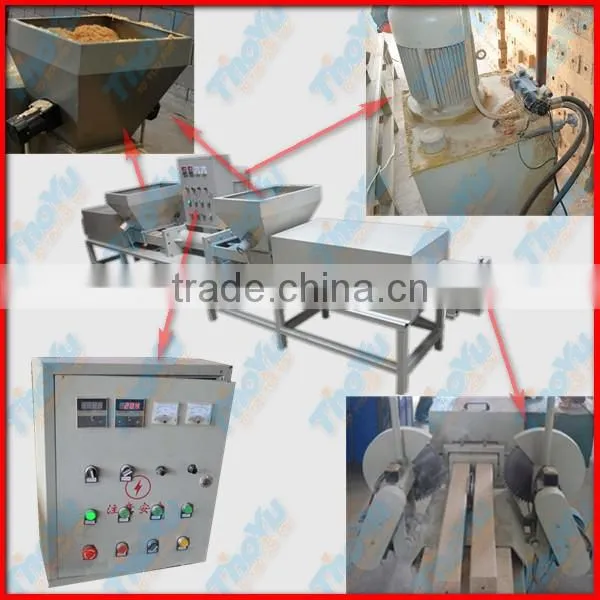 Hot Press Machine for Waste Wood Block Making