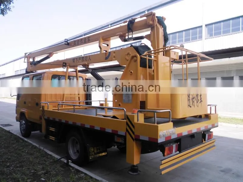 16m Folding Boom Japanese Aerial Platform Vehicle