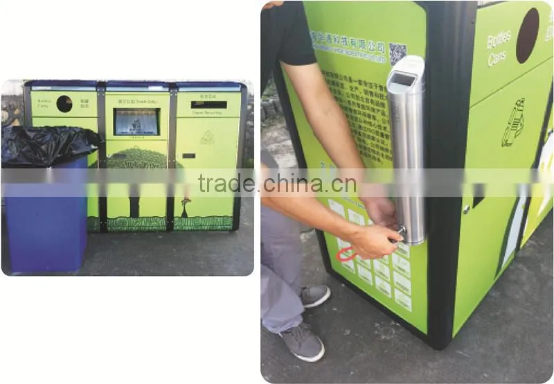 intelligent solor trash compactor