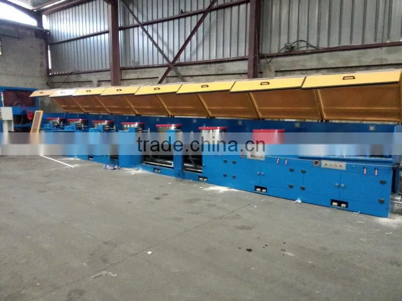 Straight line wire drawing machine