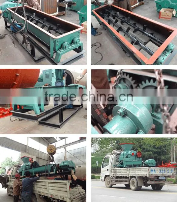 Environmental soil briquette machine