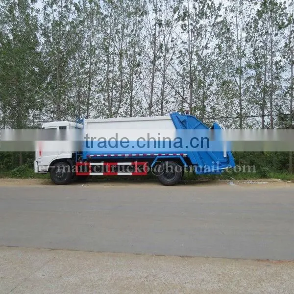 4*2 DONGFENG KINGRUN Garbage Compactor Containers 10m3
