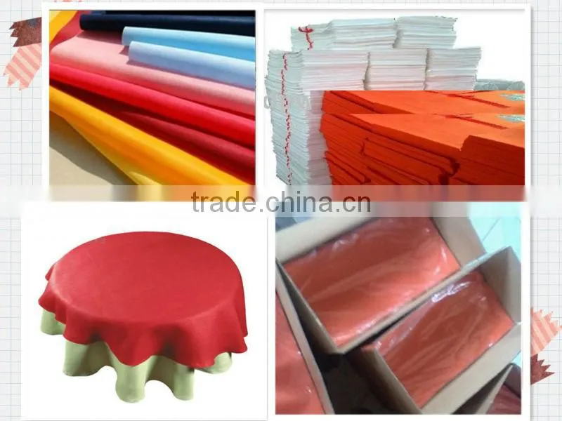 50gsm nonwoven tablecloths /TNT tablecloths