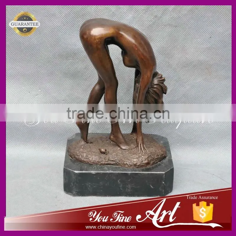 sexy body beauty woman bronze art sculpture